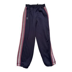 K Swiss Small / Medium Purple Pink Silver Sweatpants Jogger Track Panks Sporty